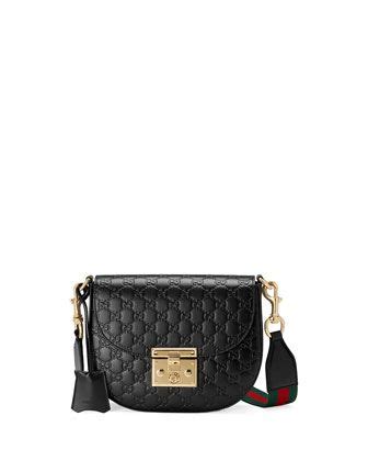 gucci padlock medium guccissima curved crossbody bag|what is Gucci padlock.